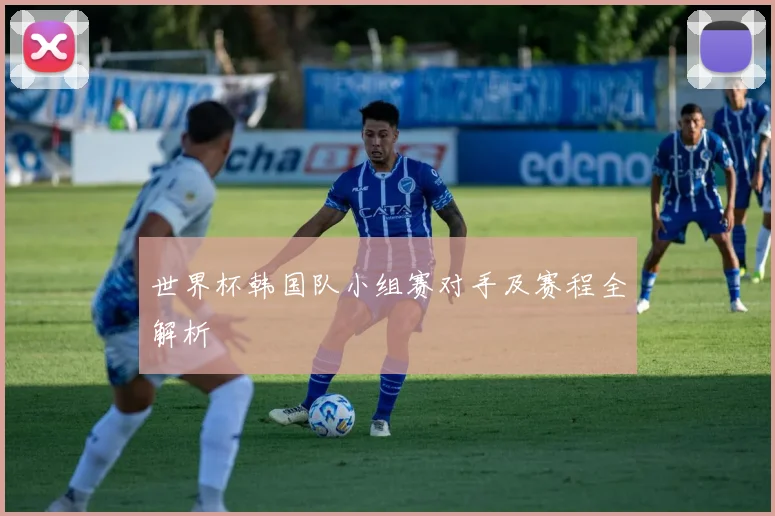 世界杯韩国队小组赛对手及赛程全解析